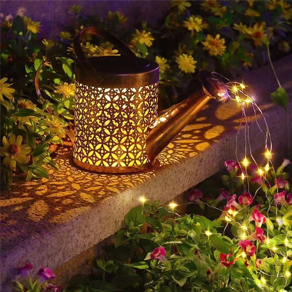 Velká konev solární dekorativní venkovní osvětlení LED lampa