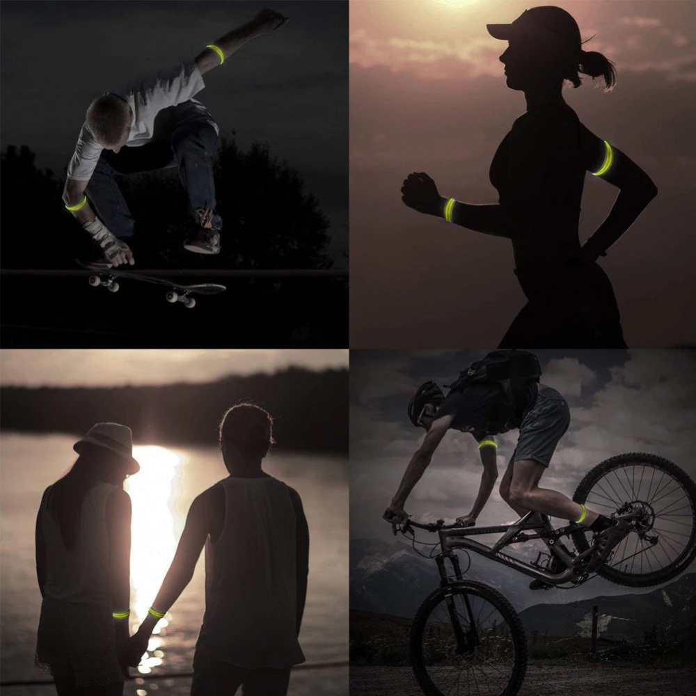 Reflexní bezpečnostní páska s LED osvětlením