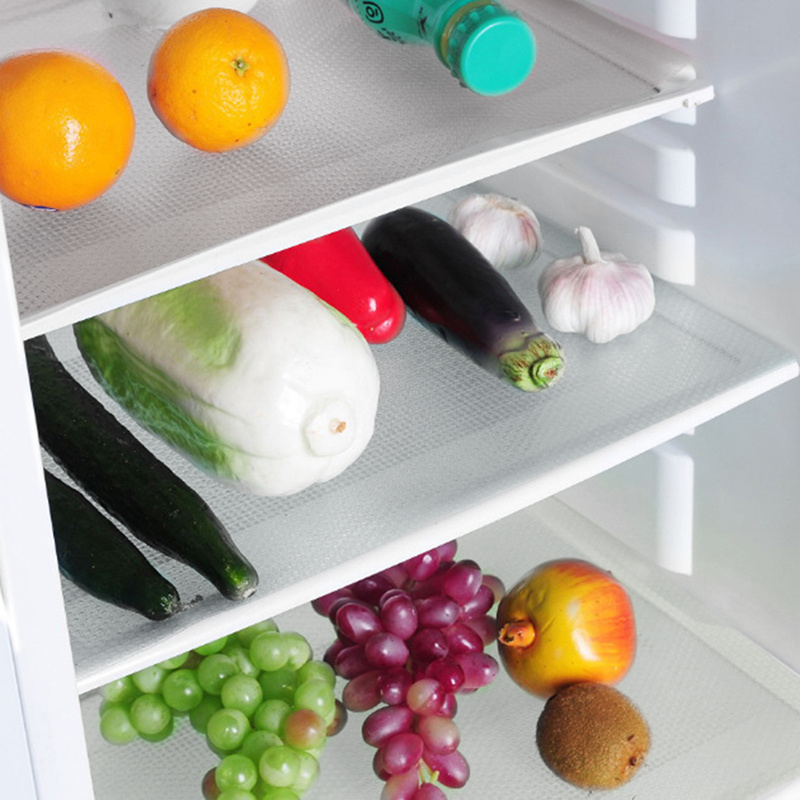 4x antibakteriální a protiplísňová podložka do lednice