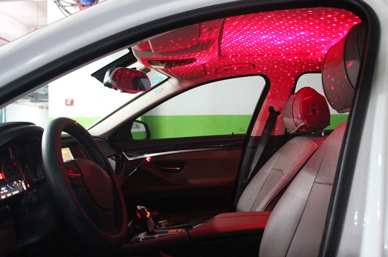 Projektor laserový hvězdný efekt světlo LED pro auto