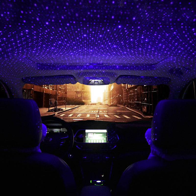 Projektor laserový hvězdný efekt světlo LED pro auto