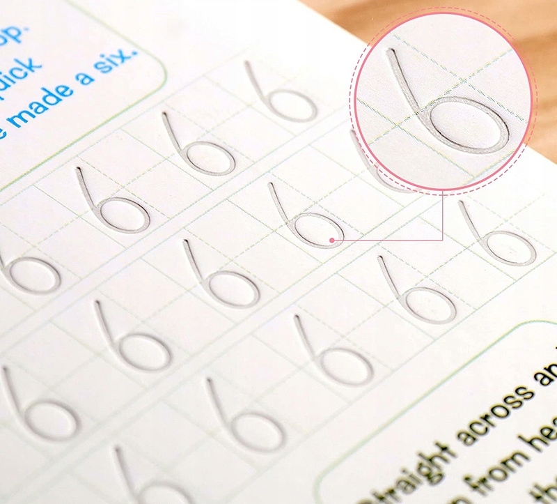 Kreativní sada sešitů na učení psaní a kreslení 4ks