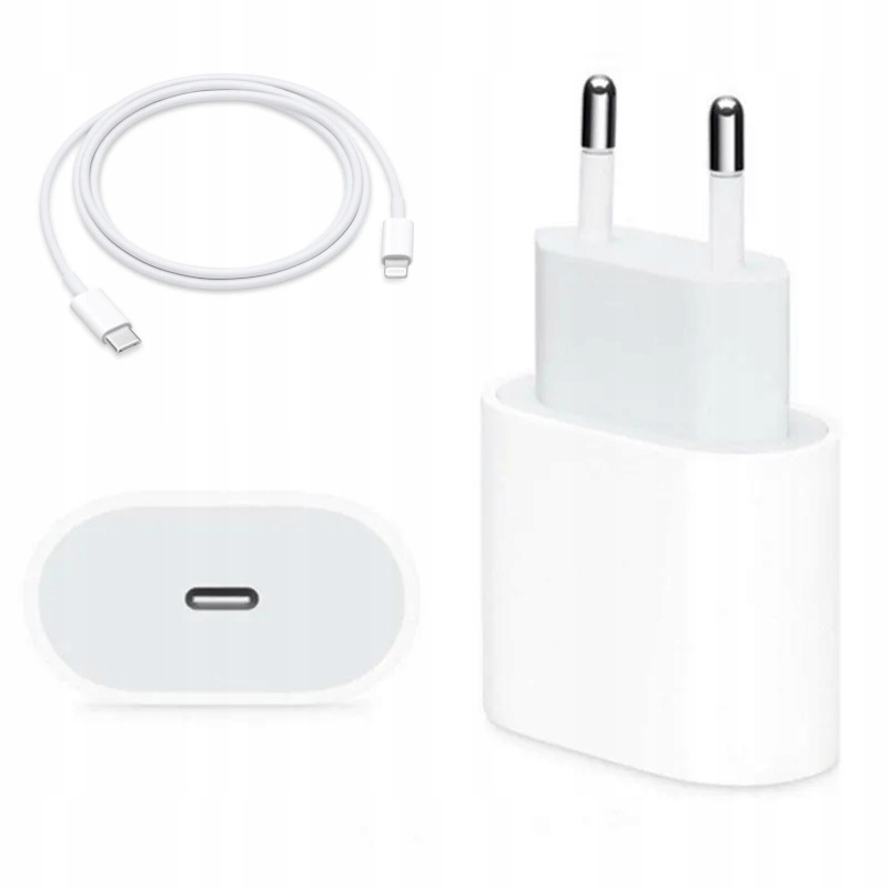 Rychlá USB-C nabíječka 20W + 1m kabel pro iPhone