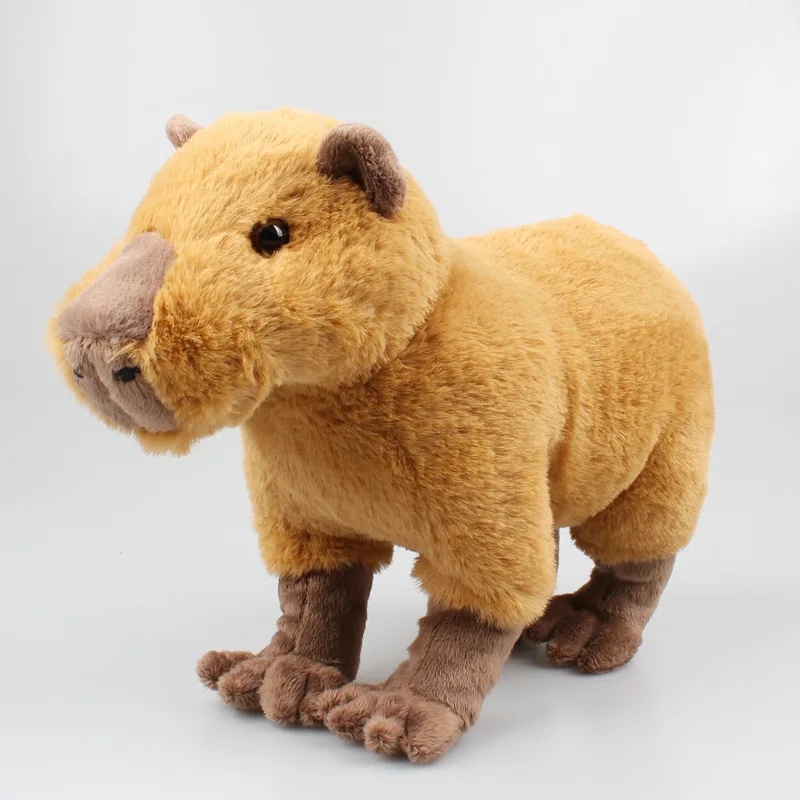 Roztomilý plyšový maskot hračka Kapibara 30 cm