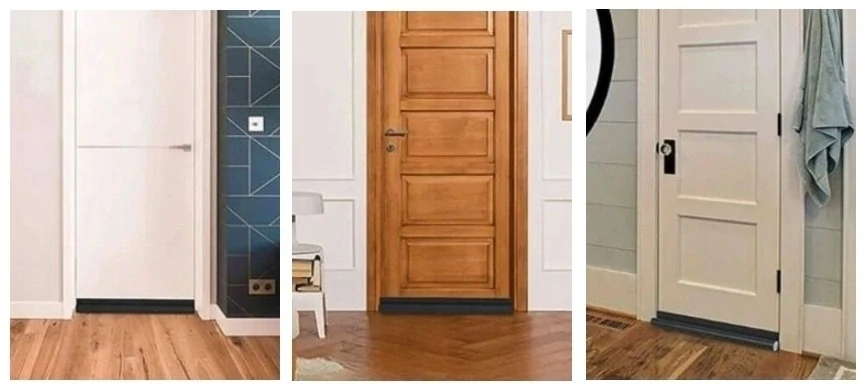 Těsnící lišta do dveří pěna na suchý zip proti průvanu