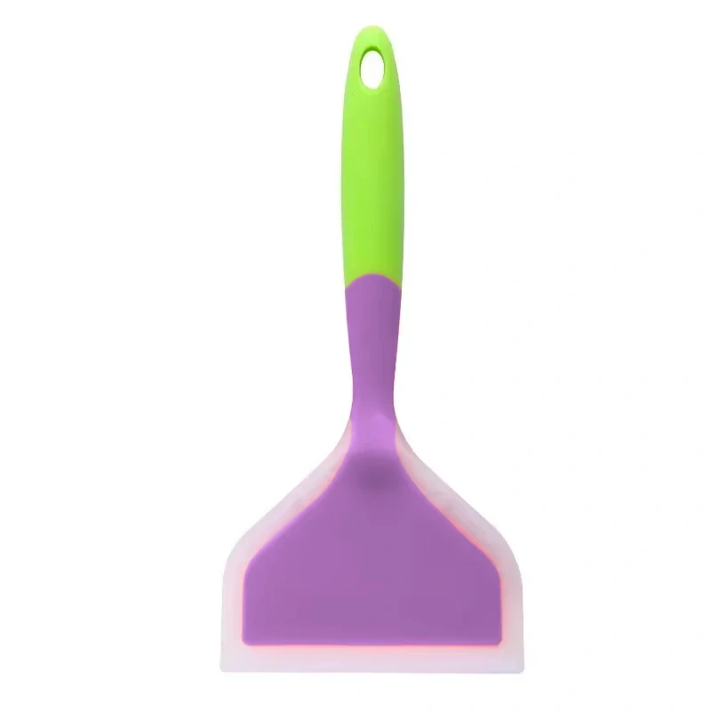 Široká kuchyňská stěrka se silikonovým povlakem