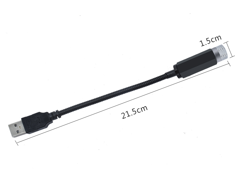 Projektor laserový hvězdný efekt světlo LED pro auto