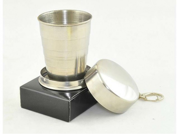 Klíčenka skládací kalíšsek z nerezové oceli