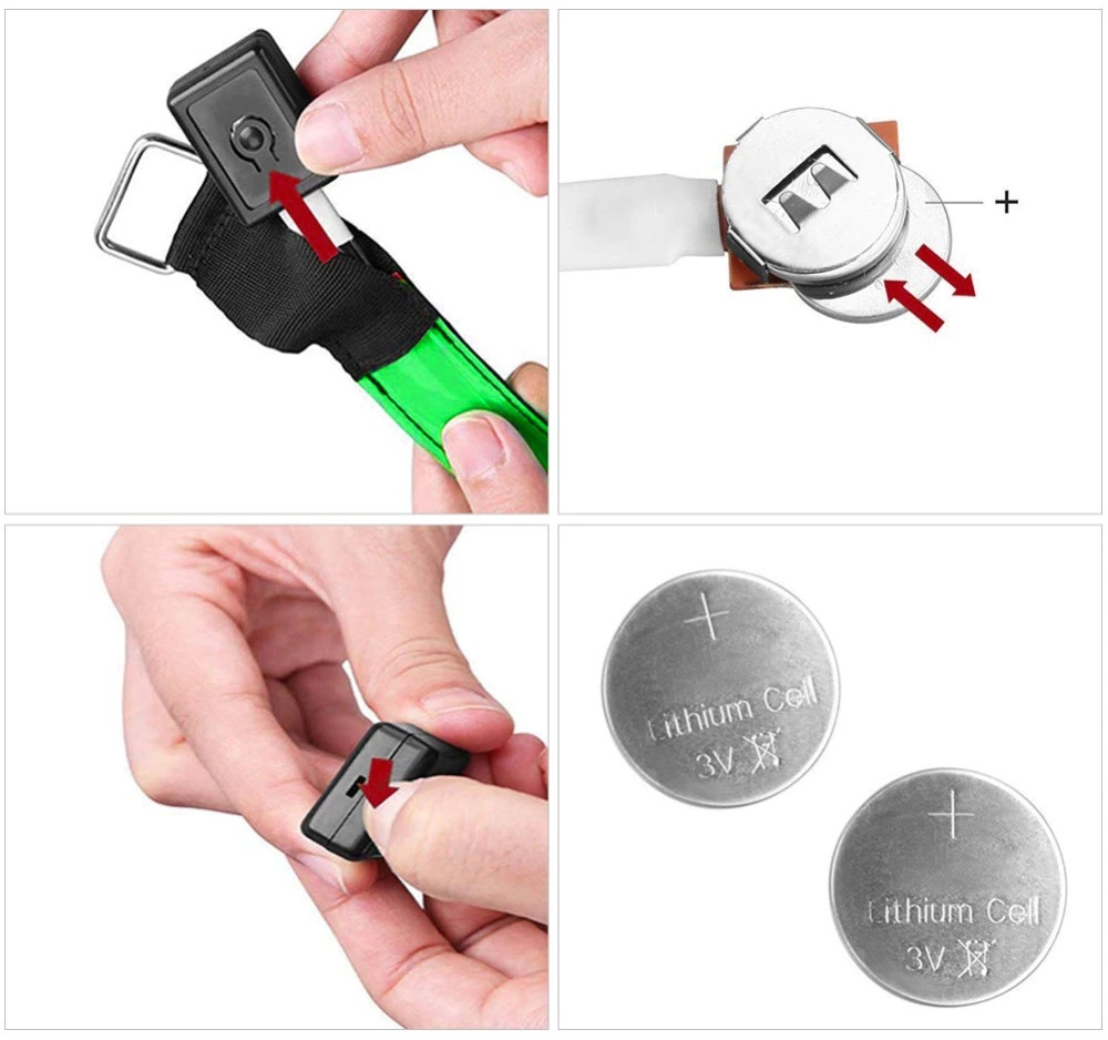 Reflexní bezpečnostní páska s LED osvětlením