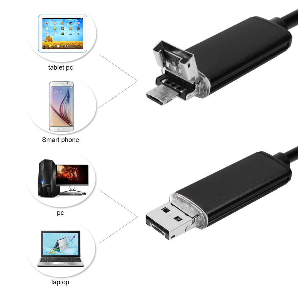 Usb endoskop kamera 10m android win