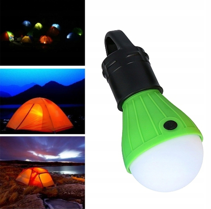 Outdoorová LED žárovka na kempování lampa