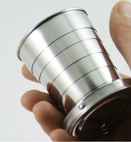 Klíčenka skládací kalíšsek z nerezové oceli