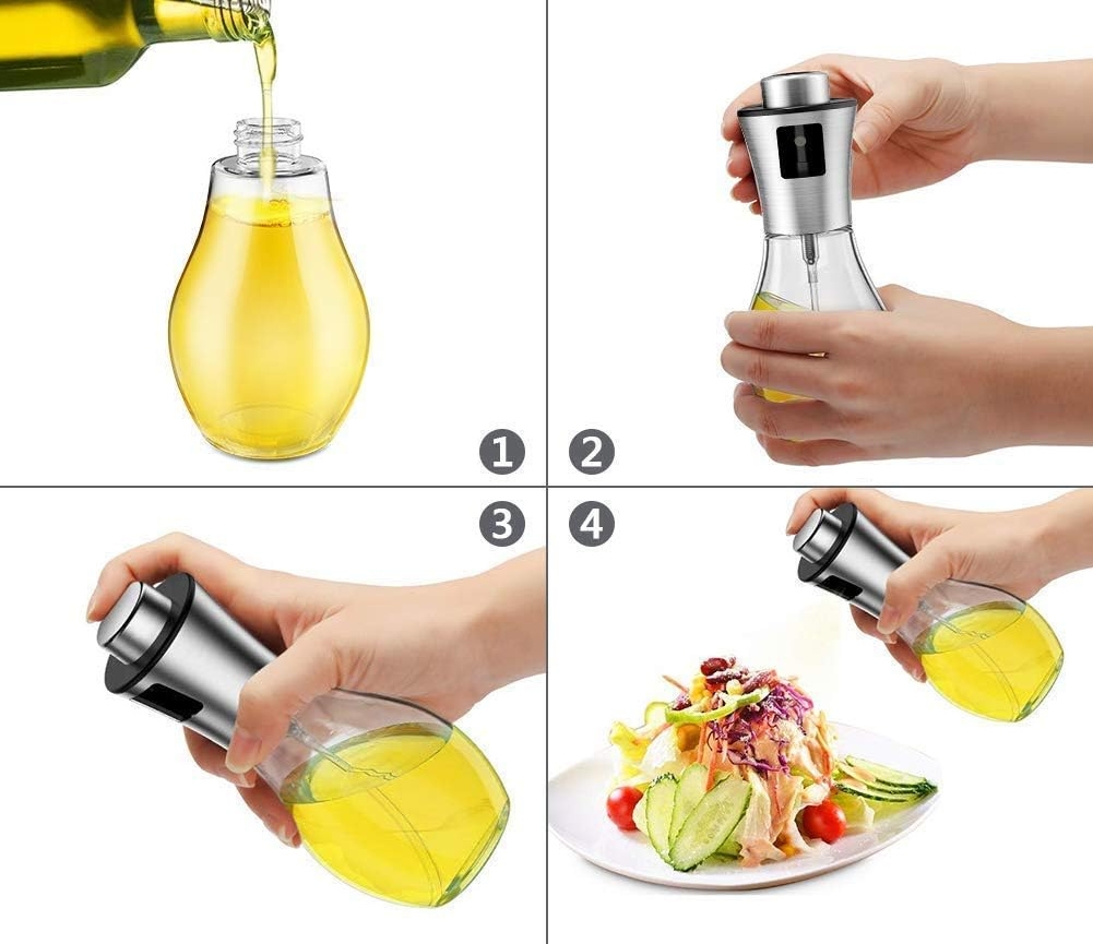 Rozprašovač na olej ocet a tekuté koření