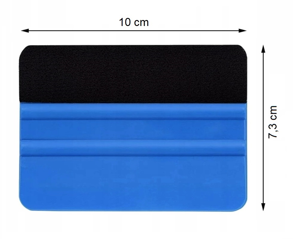 Plastová stěrka s filcem na karbon fólie carbon 10 cm