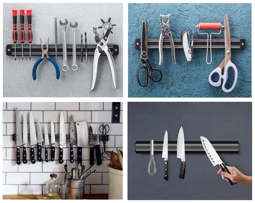 Magnetická lišta držák na nože 38 cm do kuchyně