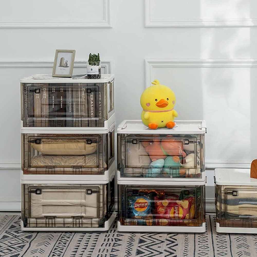 Skládací plastový box organizér modulární skříňka kolečká