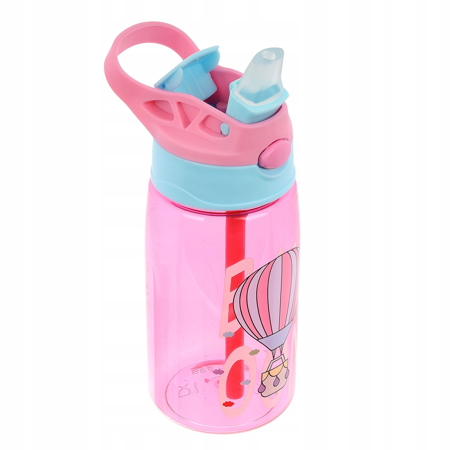 Dětská láhev na vodu 480 ml s brčkem pro děti