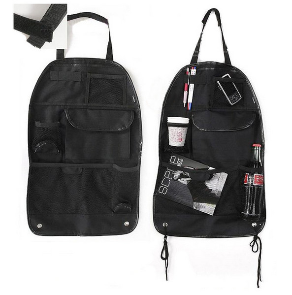 Praktický organizér kapsář do auta chrání opěradlo