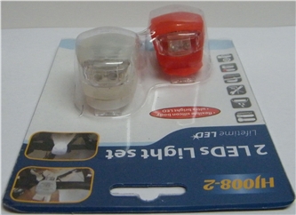 Led světla na kolo - sada gelových světel 2 kusy