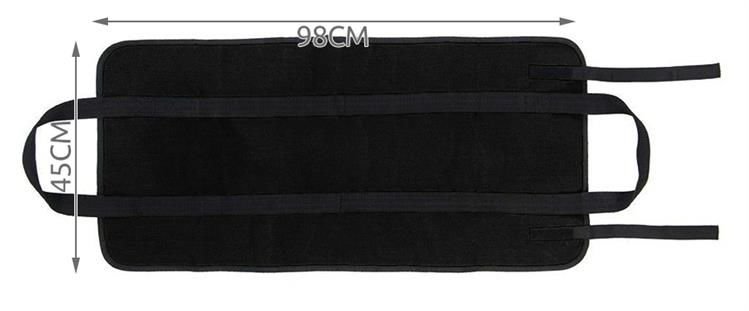 Taška na krbové dřevo 100x45cm černá 