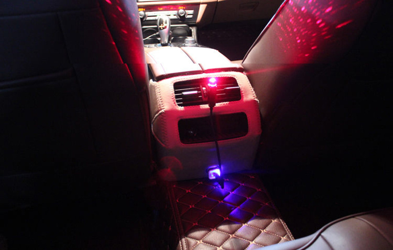 Projektor laserový hvězdný efekt světlo LED pro auto