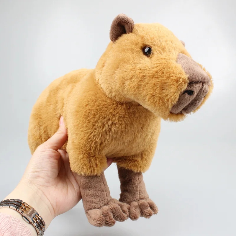 Roztomilý plyšový maskot hračka Kapibara 30 cm