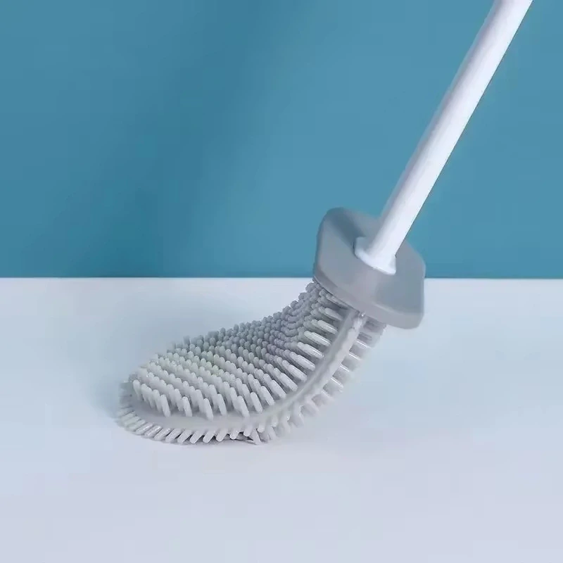 Silikonový kartáč na WC flexibilní antibakteriální štětka