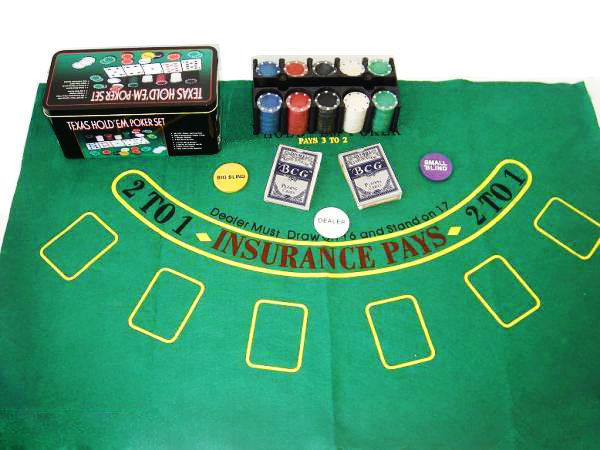 Sestava pro poker texas black jack 200 kusu žetonů