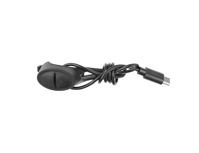 Vodeodolné LED svetlo na bicykel USB tachometer el.zvonek 150dB
