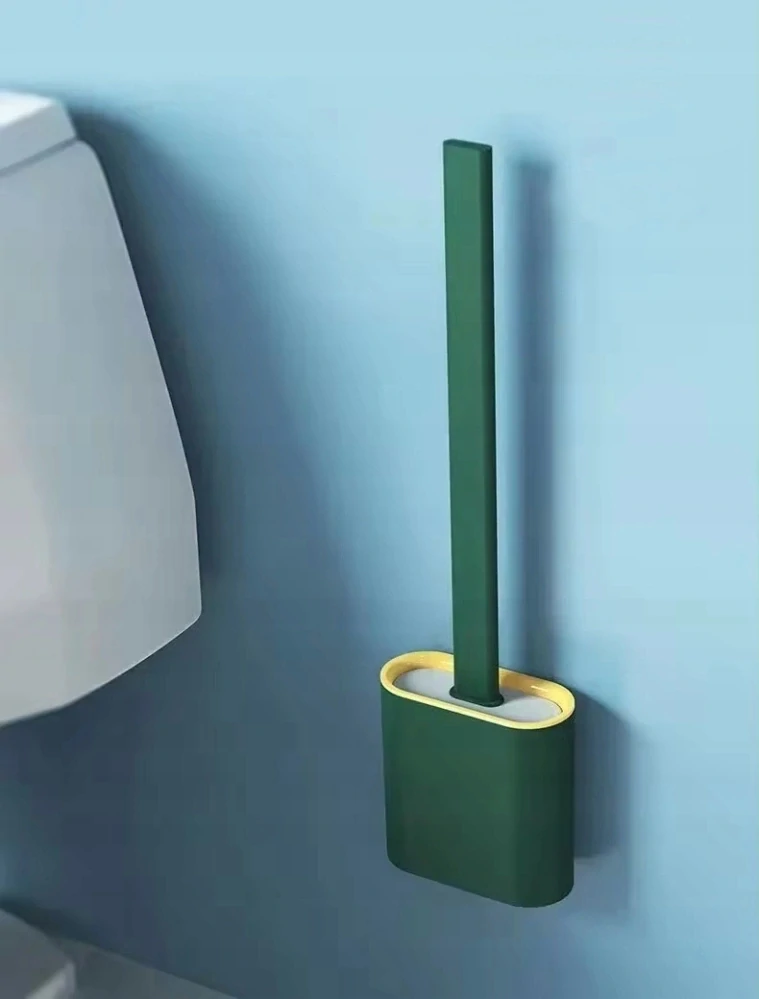 Silikonový kartáč na WC flexibilní antibakteriální štětka