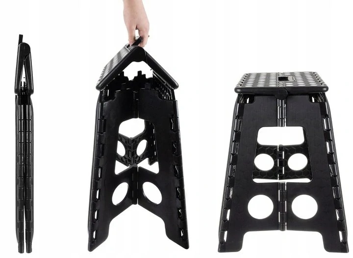 Taburet skládací schůdek stolička pevná židle 40 cm