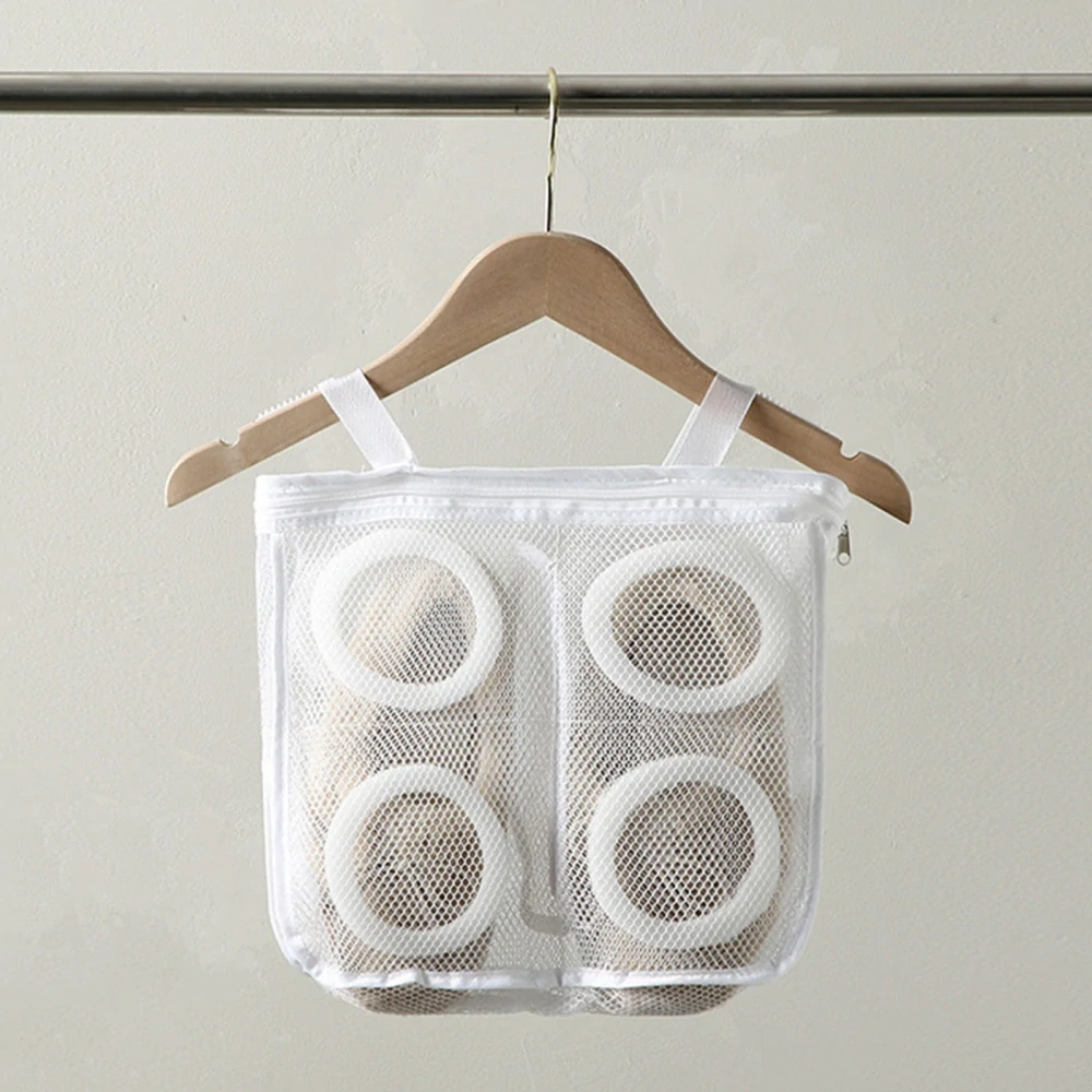 Velkokapacitní taška síťovaná na praní bot ponožek se zipem
