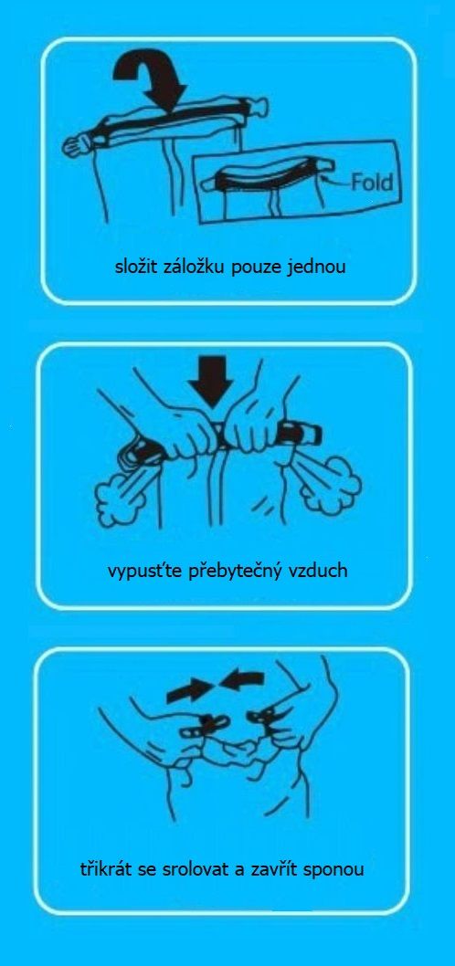 Lodní pytel OCEAN vodácké pytle vak batoh 10 L 