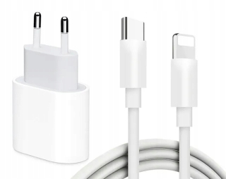 Rychlá USB-C nabíječka 20W + 1m kabel pro iPhone
